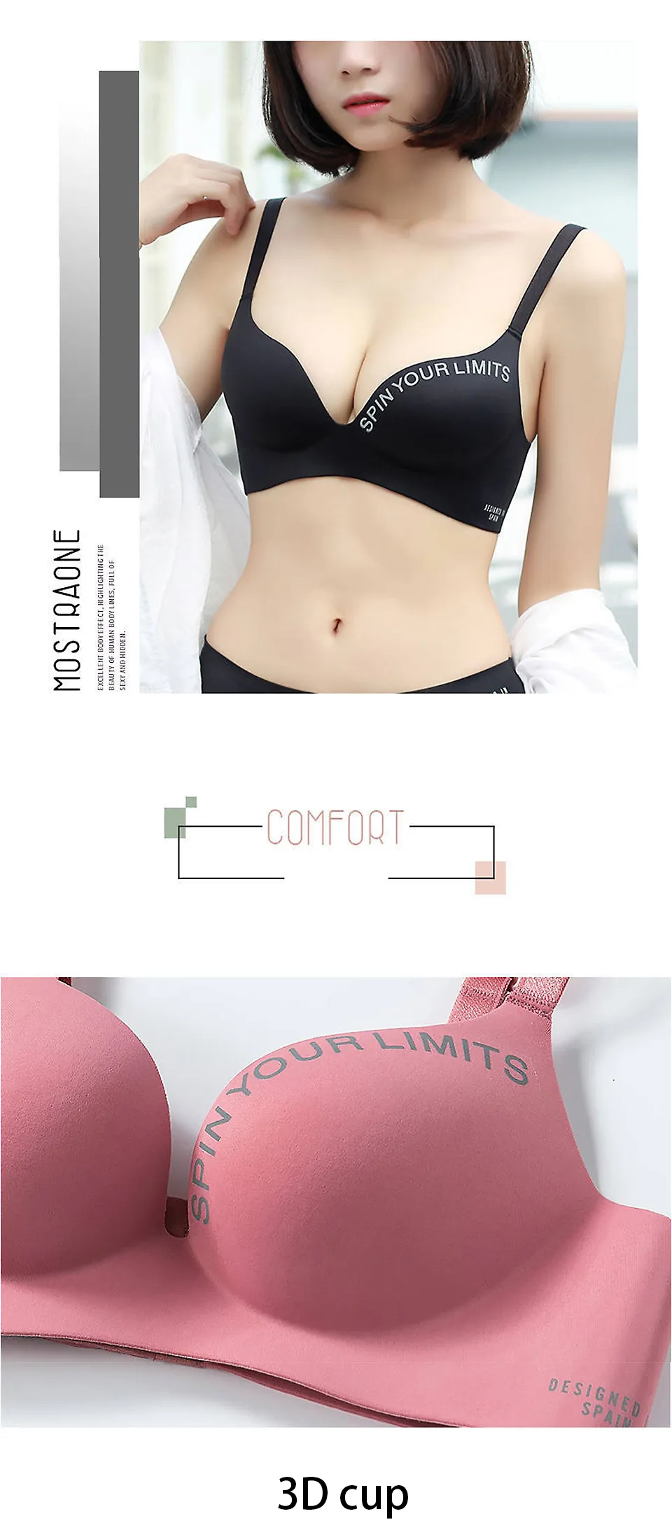 INTIMA Baby Bra for Teens 12 To 15 Years Old triangle Thin Cup Wireless  Push Up Underwear Seamless Solid Color Comfortable Girls Bralette Women  Lingerie