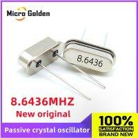 (10 ชิ้น) 8.6436MHZ 8.6436M Passive Crystal Oscillator HC-49S DIP2 Quartz Crystal Resonator ใหม่ต้นฉบับ 49S