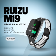 Máy nghe nhạc Ruizu M19 đeo tay cao ấp,kiêm đồng hồ, màn hình IPS sắc nét