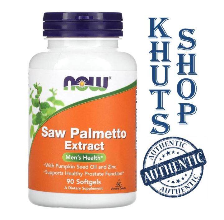 Now Foods Saw Palmetto Extract With Pumpkin Seed Oil And Zinc 90