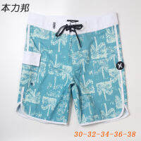 Four-Sided Elastic Original Coconut Tree Ice Silk European and American Beach Quick-Drying Sports Mens Leisure Hot Spring Workout Cropped Pants Aliexpress