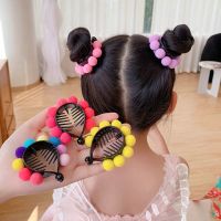 【hot】﹊  Children New Hair Claw Hairball Fruit Clip Ornaments Non-Injury Crab Headwear Hairstyle Accessories