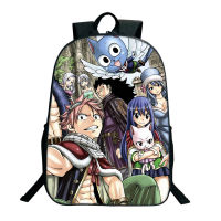 2021Fairy Tail Backpack Beautiful Men Women Daily Laptop Knapsack Fashion Student School Backpack Cool Pattern School Bags