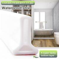 Shower Barrier Silicone Water Stopper Waterproof Strip for Kitchen Bathroom