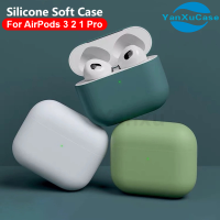 2021 Original Liquid Silicone Earphone Case For Apple 3 Soft Thin Cover For Airpod Pro Air Pods 1 2 Fundas