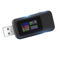 Color Display USB Tester 0-6.5A Current 4-30V Voltmeter Monitoring Time Display Mobile Powers Detection MX18L