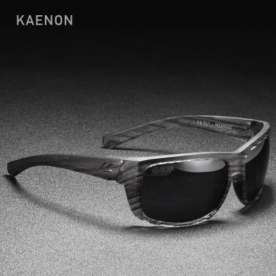 แว่นกันแดดโพลาไรซ์จาก Kaenon Redwood กรอบ TR90กลางแจ้งเลนส์กระจกของผู้ชาย UV400แว่นตากันแดดสำหรับขับรถตกปลามี10สี