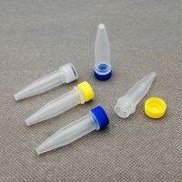 【YF】✠❒  500pcs/lot 1.5ml  Laboratory plastic Screw cap freezing with silicone gasket v-bottom cryovialink Subpackage vial