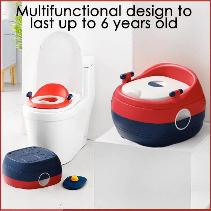 Multifunctional Baby Toilet Removable Potty Trainer Baby Toilet Bowl ...