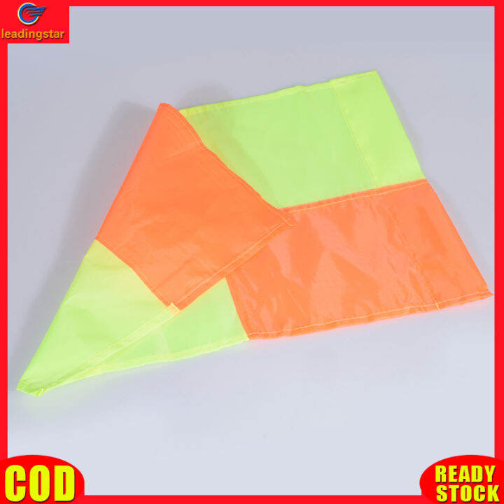 leadingstar-rc-authentic-soccer-referee-flag-for-fair-play-sports-match-football-rugby-hockey-training-linesman-flags