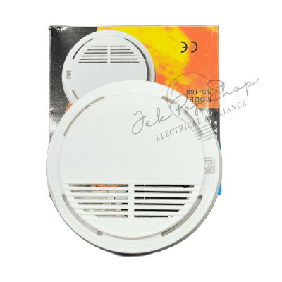 เครื่องตรวจจับควันไฟ ดักควัน สัญญาณเตือนไฟไหม้ ระบบเตือนภัยไฟไหม้ SMOKE DETECTOR แบบใส่ถ่าน