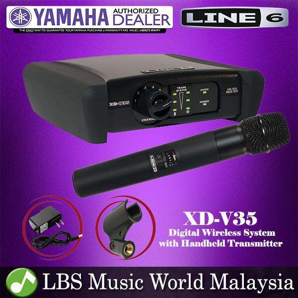 Yamaha Line 6 XDV35 Wireless Mic System Handheld Microphone (XDV35 XD