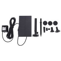 Water Fountain Pump Outdoor Upgraded Solar Fountain Pond Pump Kit with Stake Solar Powered Water Fountain Pump