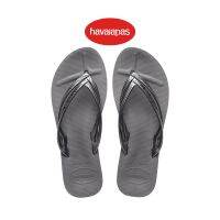 Havaianas รองเท้าแตะผู้หญิง Wedges Flip Flops - Steel Grey รุ่น 41463175002GYXX (รองเท้าแตะ รองเท้าผู้หญิง รองเท้าแตะหญิง รองเท้ามีส้น)