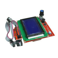 12864จอแสดงผล LCD 3D Printer Controller + Adapter สำหรับ RAMPS 1.4 Reprap Mendel