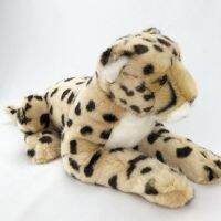 【A Great】 จำลองขนาดใหญ่ตุ๊กตา CheetahAnimal ยัดตุ๊กตา PlushDolls ตุ๊กตา KidsHome โซฟาตกแต่ง