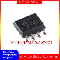 ชิปตัวรับสัญญาณ CAN TCAN1042VDRQ1 SOIC-8ป้องกันความผิดพลาดรถยนต์