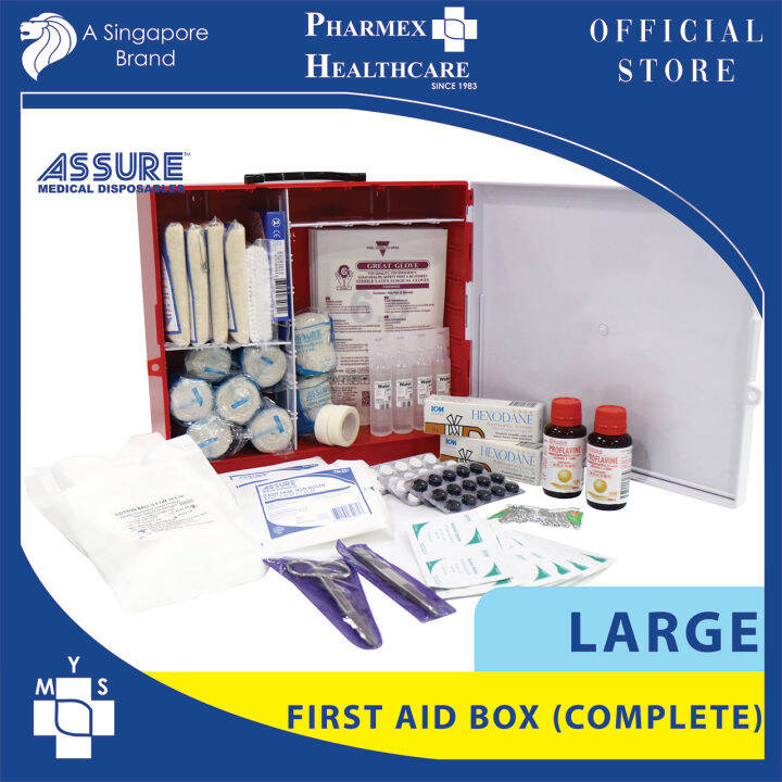 ASSURE First Aid Box, Complete Large Lazada Singapore