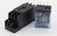 220 / 240 V AC Coil DPDT Power Relay MY2NJ 8 Pin W Socket Base