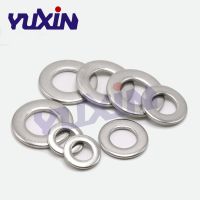 1000 Pcs DIN125 ISO7089 M1.6 M2 M2.5 M3 M3.5 M4 M5 M6 M8 304 Stainless Steel A2 Datar Mesin Mesin Cuci plain Washer Gasket