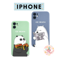 Momo case - เคสชิลิโคน BEAR สร้างสรรค์ หมีเปลือย ซิลิกาเจลเหลวเคสซิลิโคนiPhone 6s 6 Plus 7 8 Plus SE 2020 iPhone 11 12 Pro Max #922