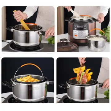Stainless Steel Expandable Steamer Basket - Premium Instant Pot Accessories  & Add-ons