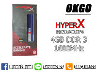 DDR3(1600) 4GB Kingston (Hyper-X/HX316C10F4)