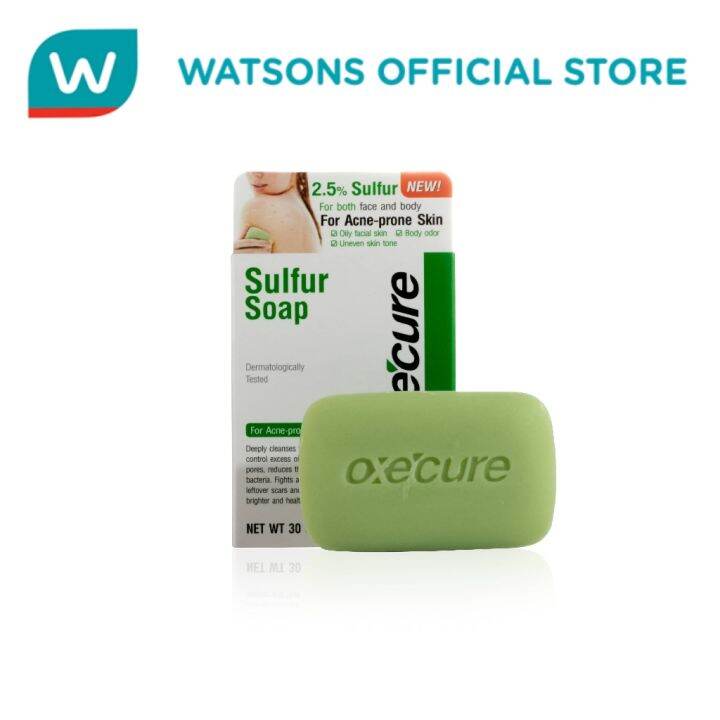 Oxecure Sulfur Soap 30g Lazada PH