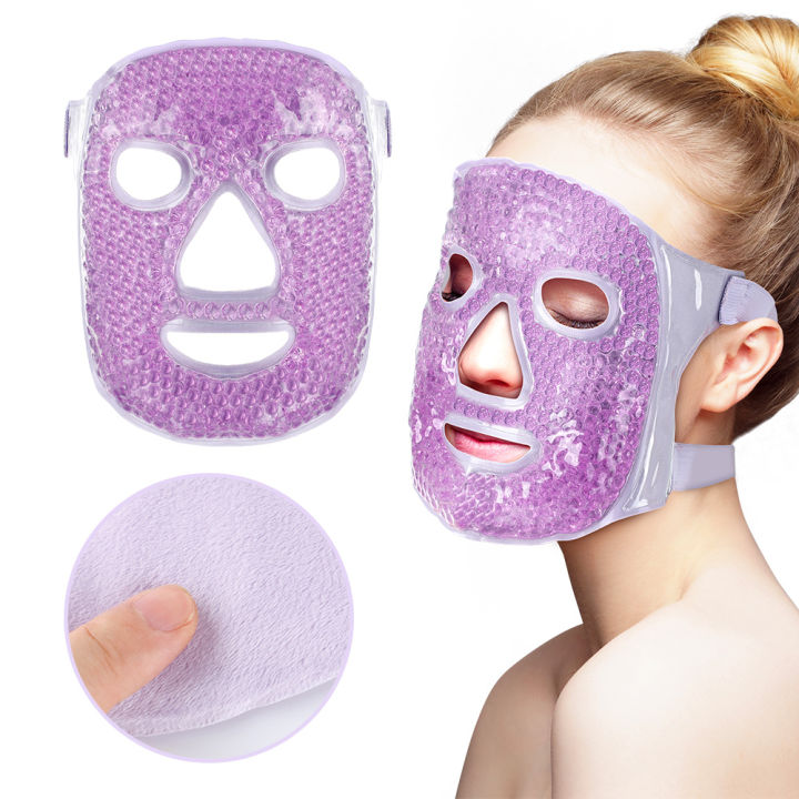 Ice Cooling Gel Face Mask Hot and Cold Compress Anti Wrinkle Relieve