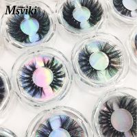 5D Mink Lashes ขายส่ง Fedex DHL Shipping Soft 25MM Mink Eyelashes Bulk Fluffy Cruelty-free 3D ขนตาปลอมผู้ขายโลโก้ที่กำหนดเอง