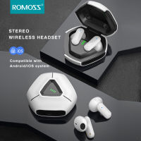 Romoss ใหม่หูฟังไร้สายบลูทู ธ V5.2 หูฟัง LY09 สเตอริโอลดเสียงรบกวนหูฟังมินิสปอร์ต TWS หูฟังสำหรับสมาร์ทโฟน