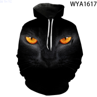 New New Men Women Children Sweatshirts Cat Animal Series Hoodies 3D Printed Streetwear Pullover Long Sleeve Boy Girl Kids Casualtrend