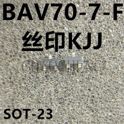 【cw】 (5 10piece)100  New  BAV70 7 F silk screen KJJ 23 3 switch two triode Chipset