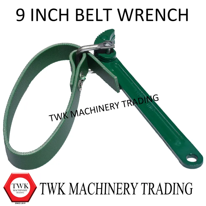TWK 9 INCH OIL FILTER WRENCH BELT TYPE FOR PROTON ,PERODUA ,HONDA