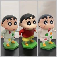 น่ารักทรัมเป็ตดินสอสี shinchan สะสมอินเทรนด์เล่นรูปพีวีซี Shinnosuke Nohara ชุดนอนรุ่นตกแต่งของเล่น GIF TT