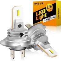 OXILAM A4เทอร์โบ H7 2X,ไฟฟน้า LED สำหรับ B8 B6 A3 8P Q7 VW Passat Golf 7โปโลมาสด้า5 3 BK CX7 6500K H7 CSP ไฟรถยนต์มินิ