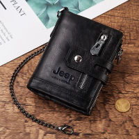 2021 Men Wallets Broen Fashion Genuine Leather Top Quality Card Holder Classic Male Purse Zipper nd Wallet For Men