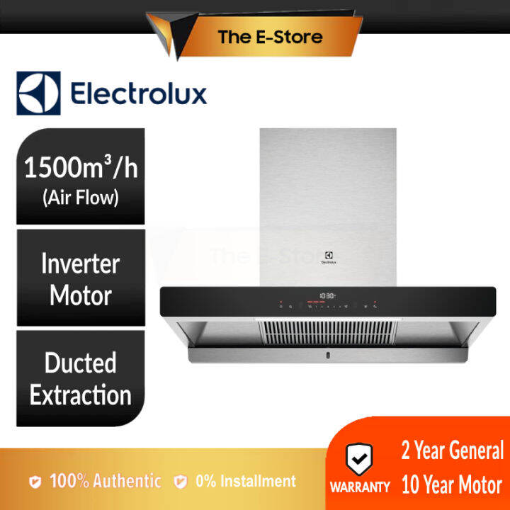 Electrolux 90cm UltimateTaste™ 700 INVERTER Chimney Extractor Hood (1500m3/hr) ECC9788S (Hoods