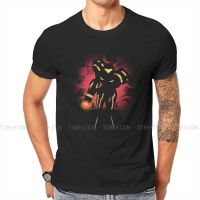 Metroid Zero Mission Game Shadow T Shirt Vintage Grunge Teenager Loose Cotton Mens Tshirt