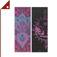 Gaiam : GIA05-62031* เสื่อโยคะ Yoga Mat Premium Print Reversible Extra Thick, Be Free