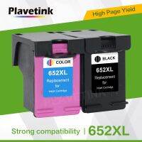 Plavetink นำกลับมาผลิตใหม่ HP 652XL ตลับหมึกทดแทน HP652สำหรับ Deskjet 1115 1118 2135 2136 2138 3635 3636 3638 3838