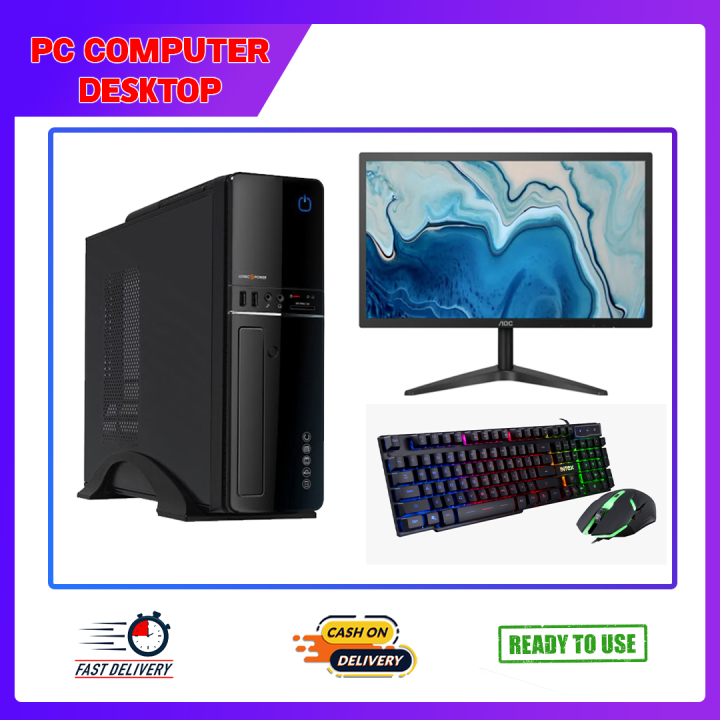 22"Full HD Monitor/ Core i3 6th GEN/ 8GB Ram / 120GB SSD with Free ...