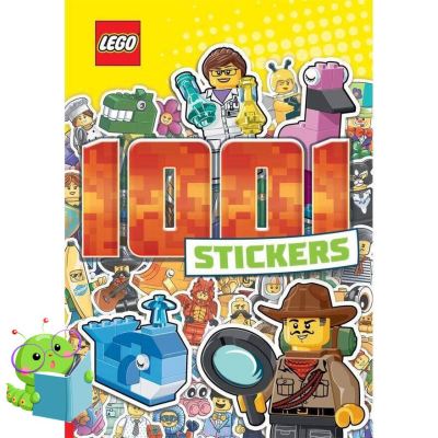 Woo Wow ! Loving Every Moment of It. Lego (R) Iconic: 1,001 Stickers Paperback หนังสือภาษาอังกฤษใหม่ พร้อมส่ง