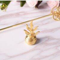 Zen stick flame bead earth Tibetan king magic ware accessories tin stick zinc alloy fireball beads detachable walking stick alloy accessories