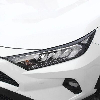 อุปกรณ์แต่งภายนอกรถแต่งไฟหน้ารถแบบไฟฉายคาดศีรษะไฟหน้าคิ้วสำหรับ Toyota RAV4 2020