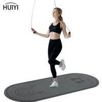 Yoga mat  Jumping Rope Mat Non-Slip Rope Skipping Mat for Joints Protection  Portable TPE Workout Exercise Mat for Yoga  Pilates