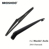 BROSHOO รถใบปัดน้ำฝนด้านหลังกลับแขนปัดน้ำฝนกระจกหน้าสำหรับ Mazda3 Axela (2014-) 310มิลลิเมตร,กระจกอุปกรณ์รถยนต์