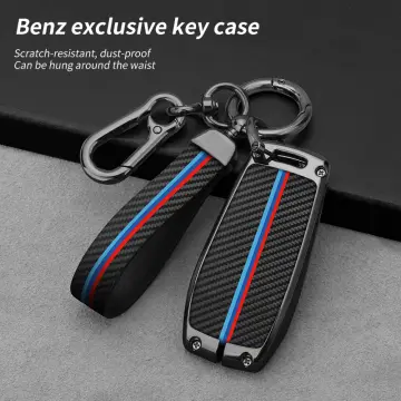 Key Fob Cover With Key Chain For Mercedes Benz A B C E S Gla Glc