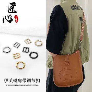 Brand New Hermes Canvas Strap In Gris T PHW 120cm, Women's Fashion,  Muslimah Fashion, Accessories on Carousell