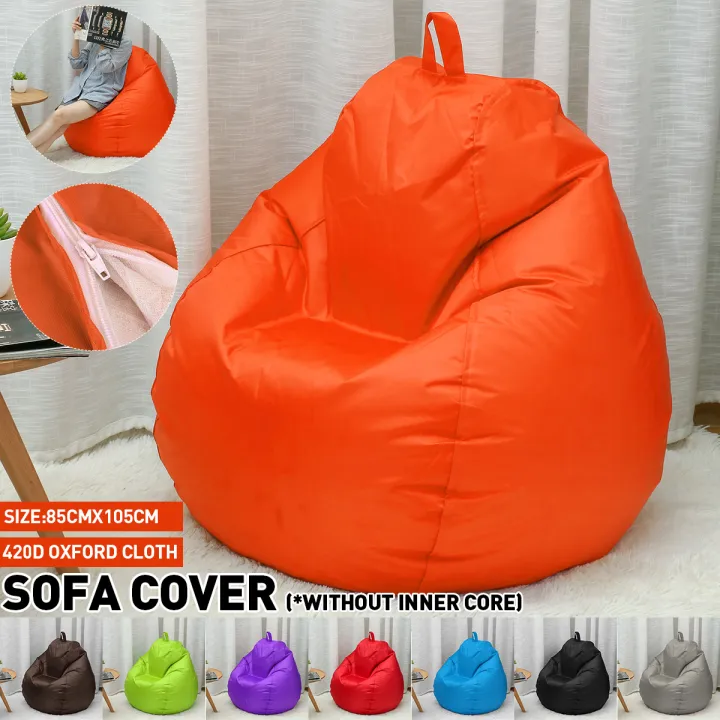 Large Bean Bag Chair Sofa Couch Cover Indoor Outdoor Lazy Lounger